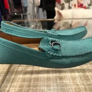 1901 | Shoes | 91 Naples M15114 Driving Loafers Mens Blue  display picture 3
